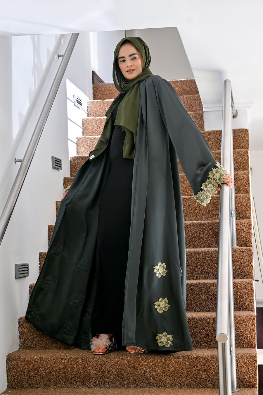 Embroidered Abaya