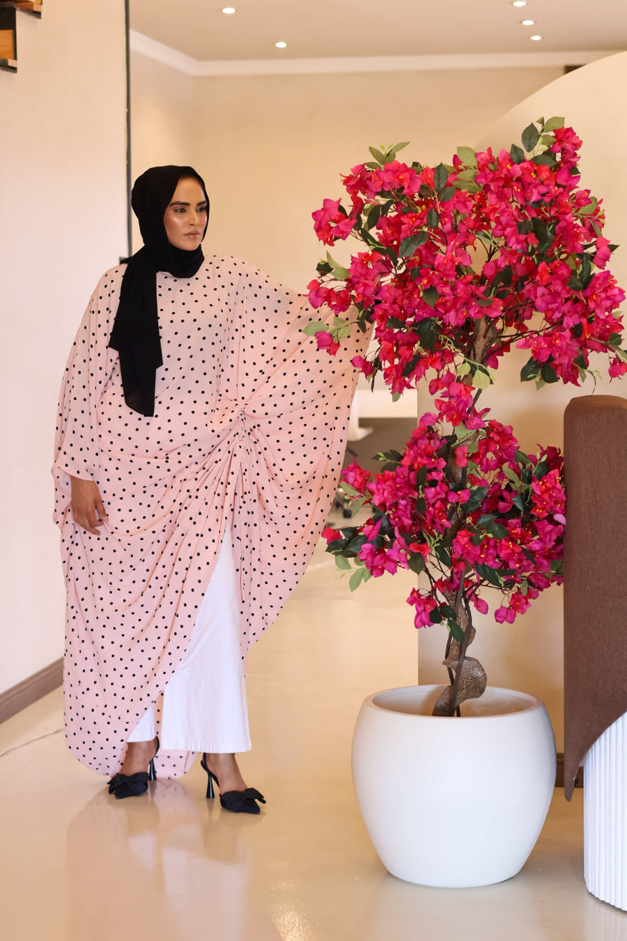 Blush Abaya