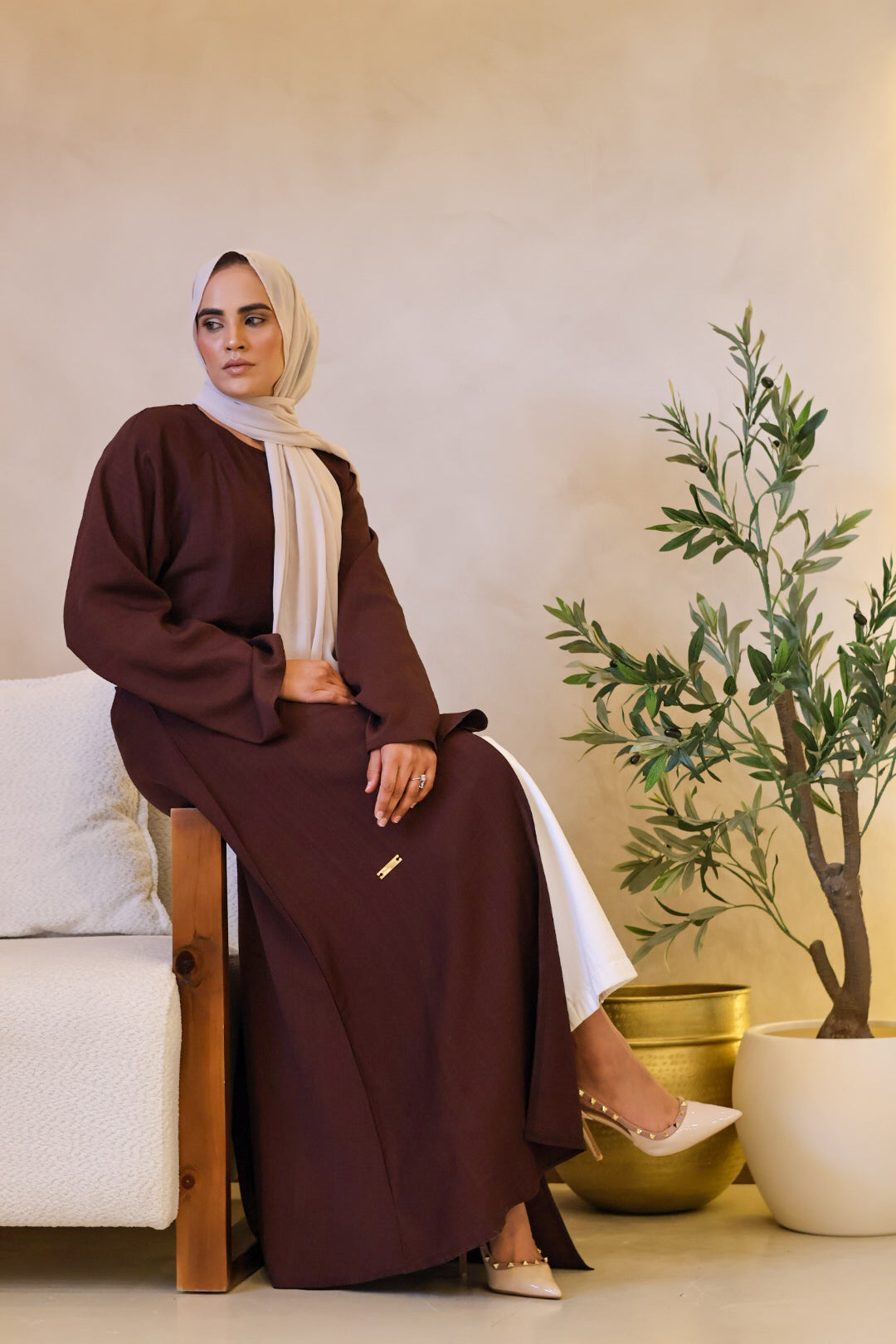 Brown Abaya